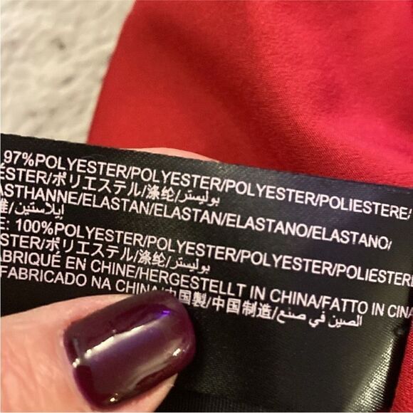 C/meo Collective Elegant Red One-Shoulder Dress, S - Picture 12 of 12